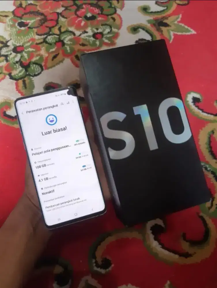 Samsung Galaxy S10 8/128 Ex Garansi Sein