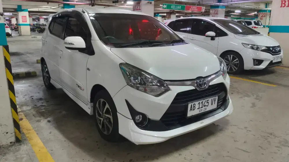 Agya TRD S atasnama kilometer 20rban asli