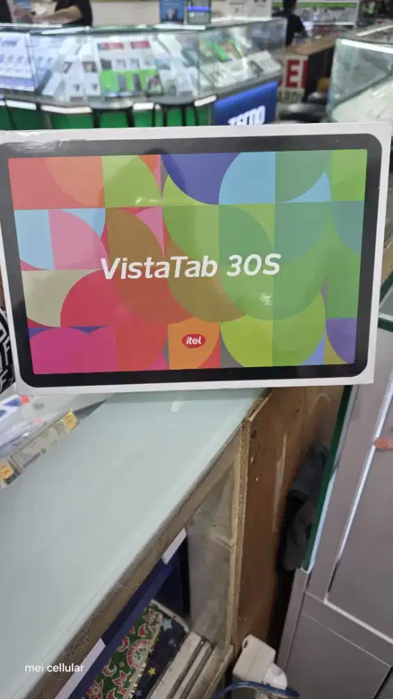 Itel Vistatab 30s ram 4gb+8gb/128gb baru segel bisa tukar tambah