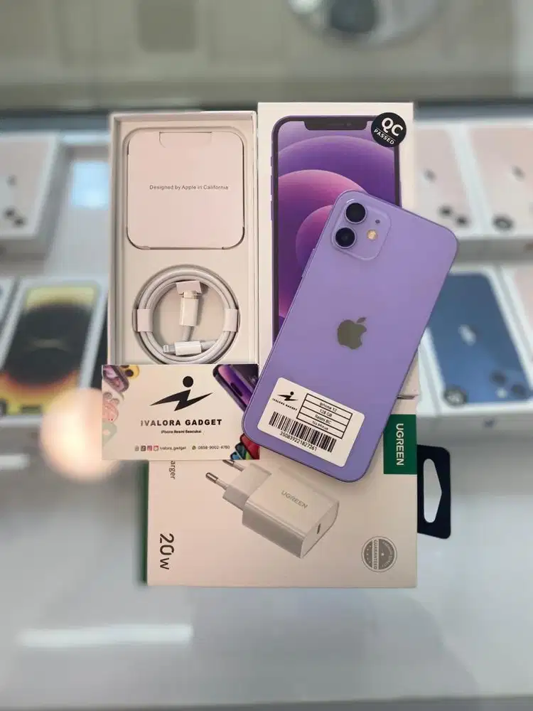 iPhone 12 128GB Beacukai Purple
