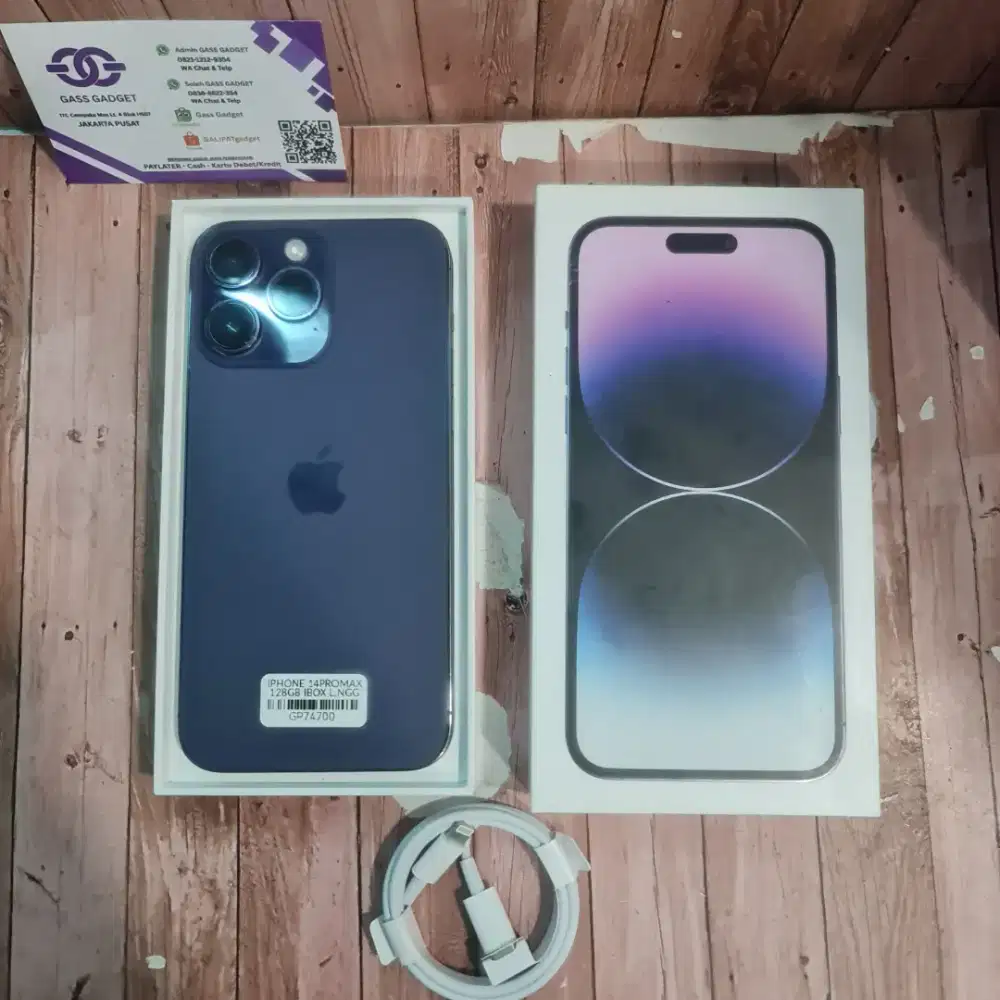 IPHONE 14PROMAX 128GB IBOX FULLSET GP74700