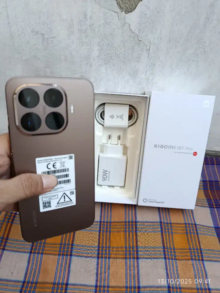 Xiaomi 15T Pro 12/512 Fullset ori segel mulus pmkian sgkt garansi ON