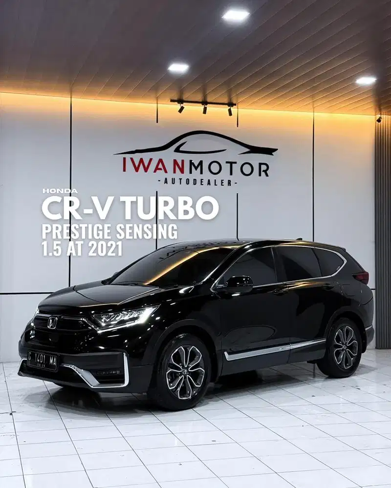 Low KM! Honda CRV 1.5 Turbo Prestige Sensing AT Tahun 2021!