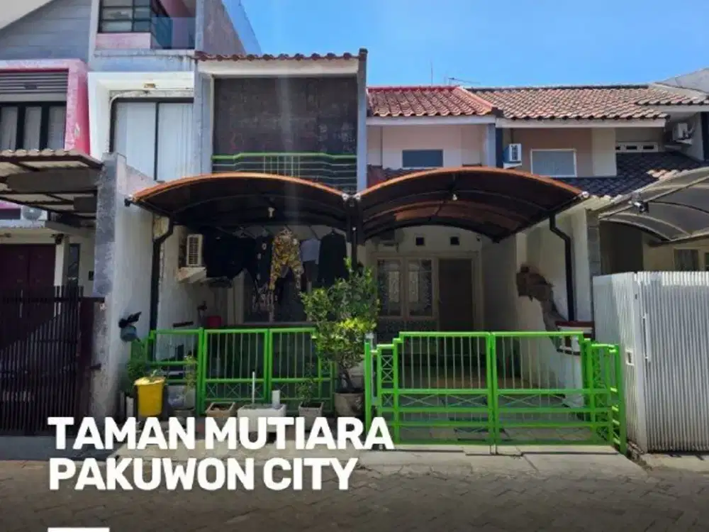 Rumah Taman Mutiara Pakuwon City STRATEGIS SIAP HUNI FURNISH