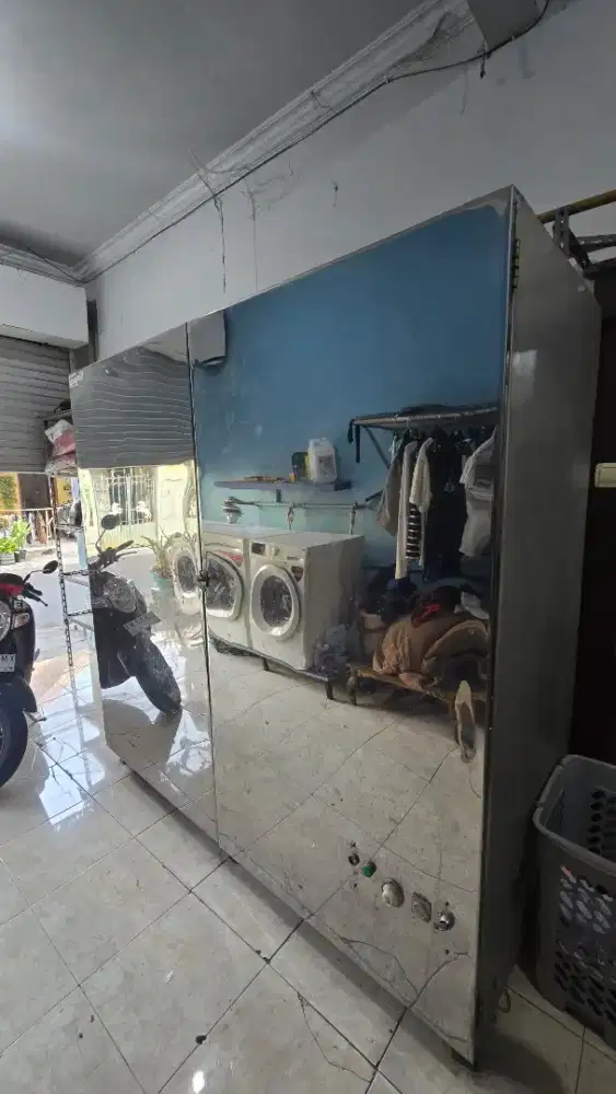 Lemari Pengering Laundry Gas LPG Kapasitas 30 Kg – Siap Pakai