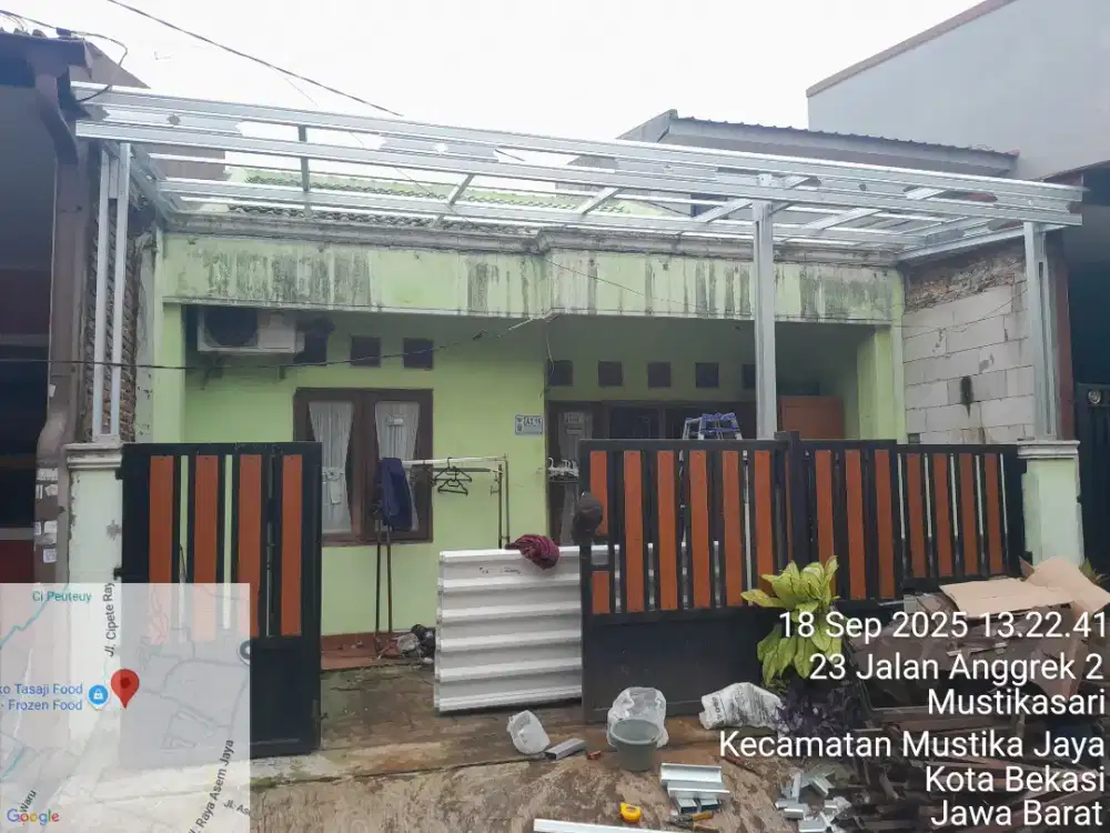 Kanopi rangka bajaringan