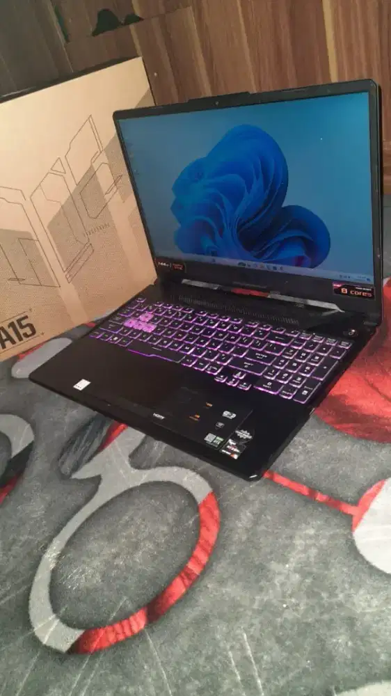 Asus TUf  FA 506QM  Ryzen 9 5900, ram 16 GB .SSD 512GB , RTX 3060