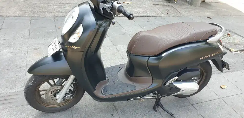 Scoopy Prestige th 2024  istimewa pjk baru