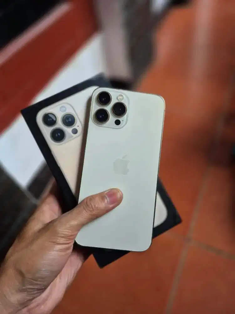 iphone 13 pro max 256gb gold lengkap