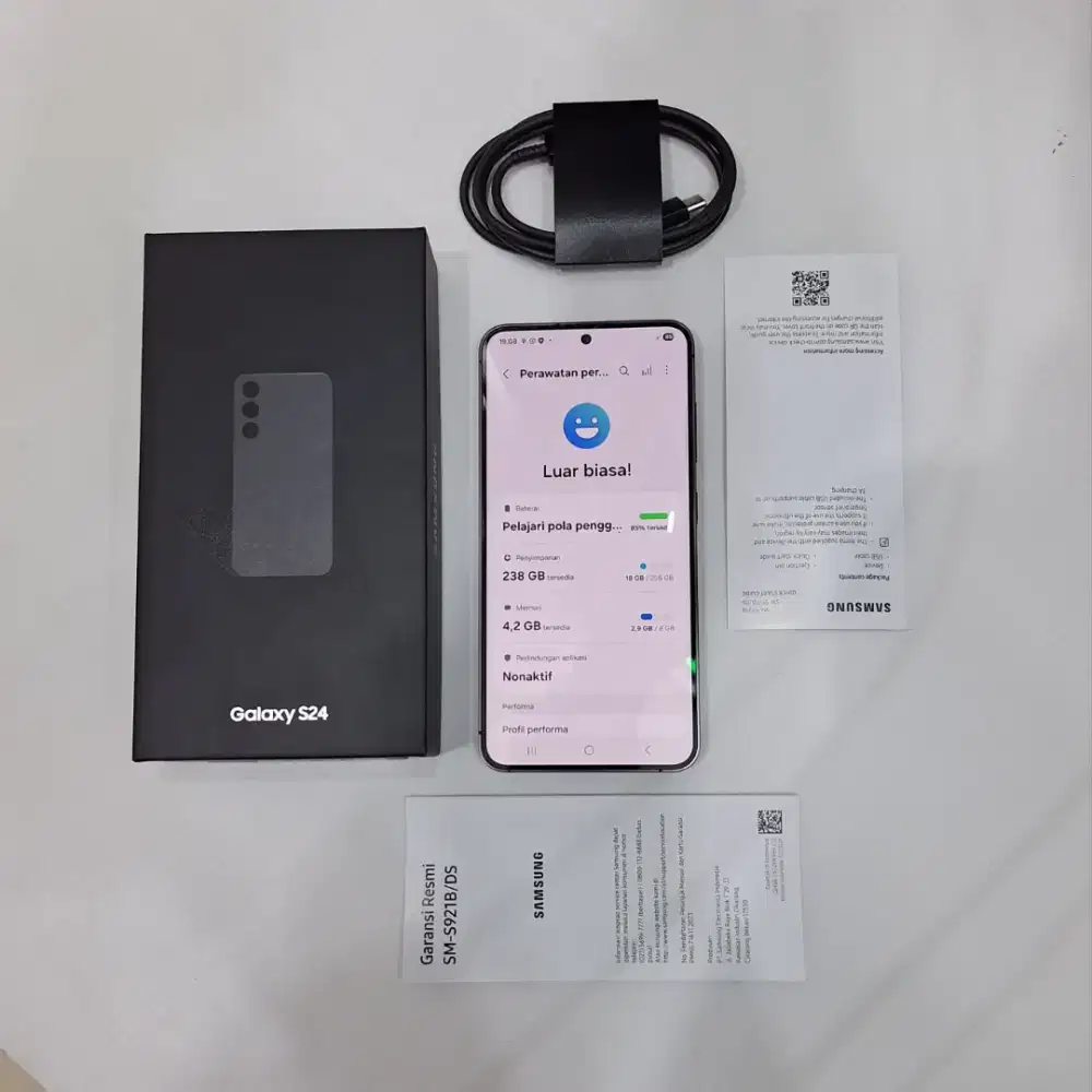 Samsung S24 5G 8/256gb SEIN garansi 2026