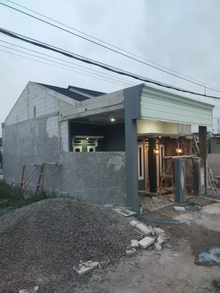 Rumah termurah di kelasnya minimalis modern di sriamur tambun utara