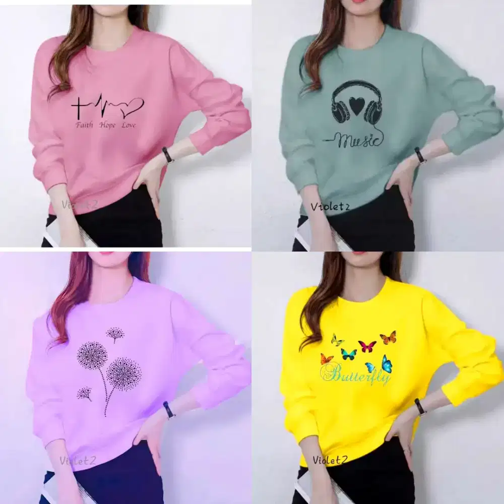 4Kaos 80rb bebyterry lengan panjang LD116cm