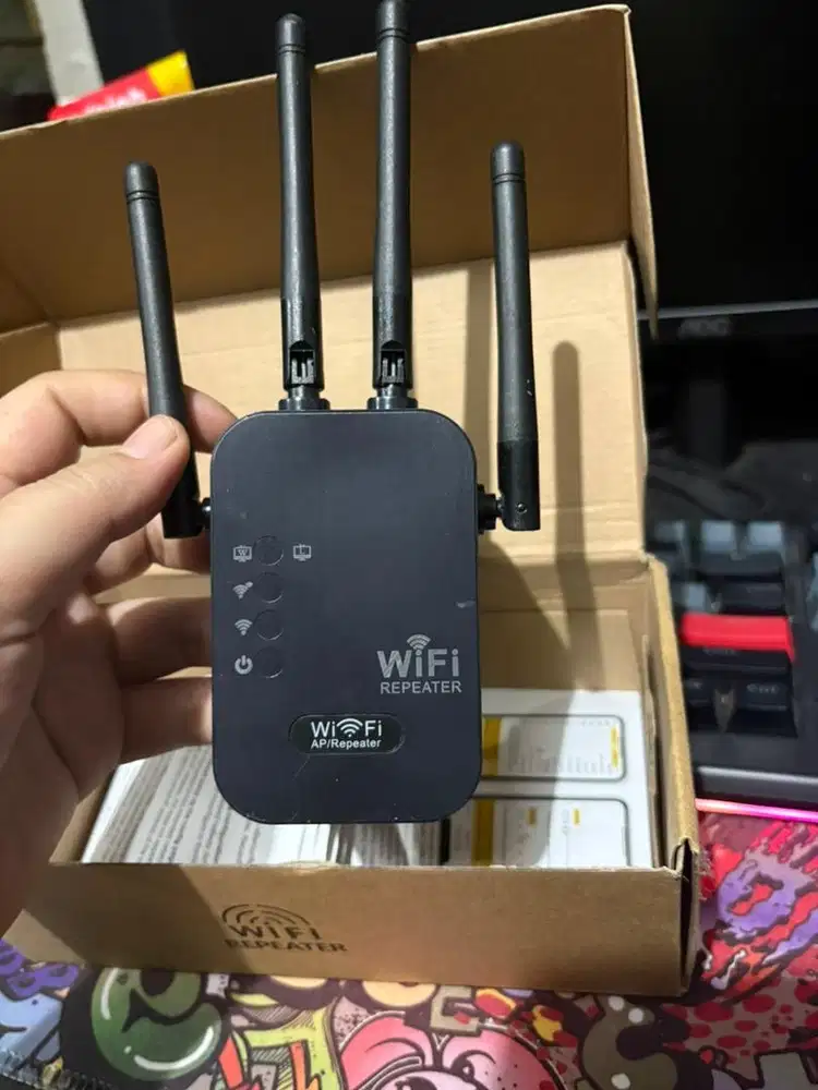 Wifi repeater wifi jauh