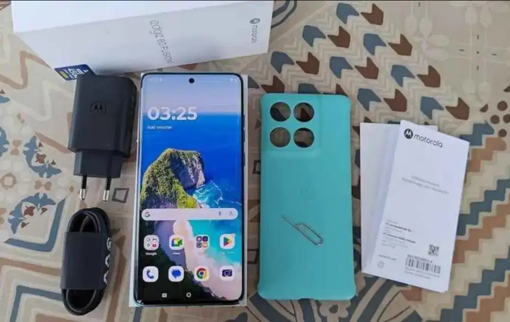 Hp Motorola Edge 60 Fusion 5G Ram 24Gb/256Gb Super Mulus Lengkap