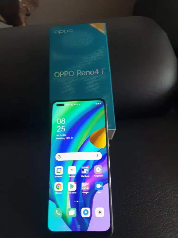 Jual hp oppo reno 4f fulset