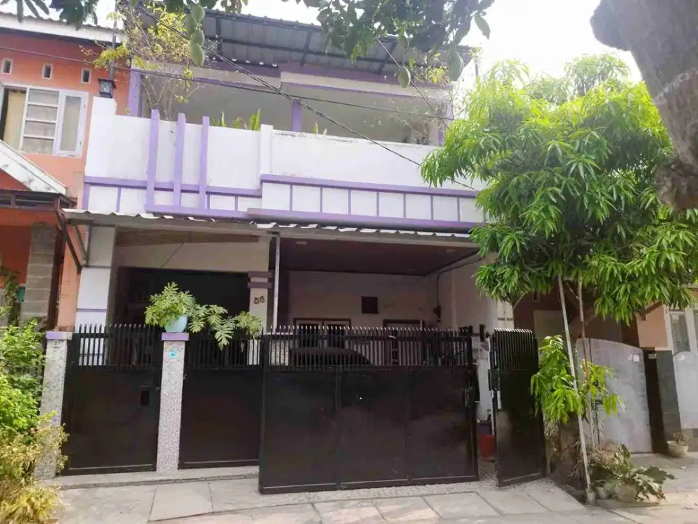 Rumah 2 lantai, 4 Kmr tidur, 2 km ke Stasiun Kereta Api Lokasi Duta Harapan Telaga Mas Kota Bekasi