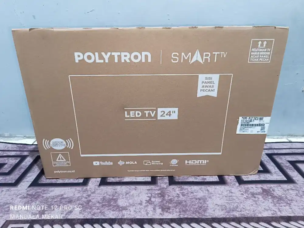 Led polytron digital smart tv 24 inc baru murah aja