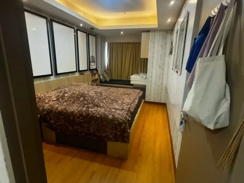 DIJUAL Apartment Gold Coast 1 BR 54m Full Furnish Interior Sea View Sdh sertifikat bisa KPR Harga 2M nego