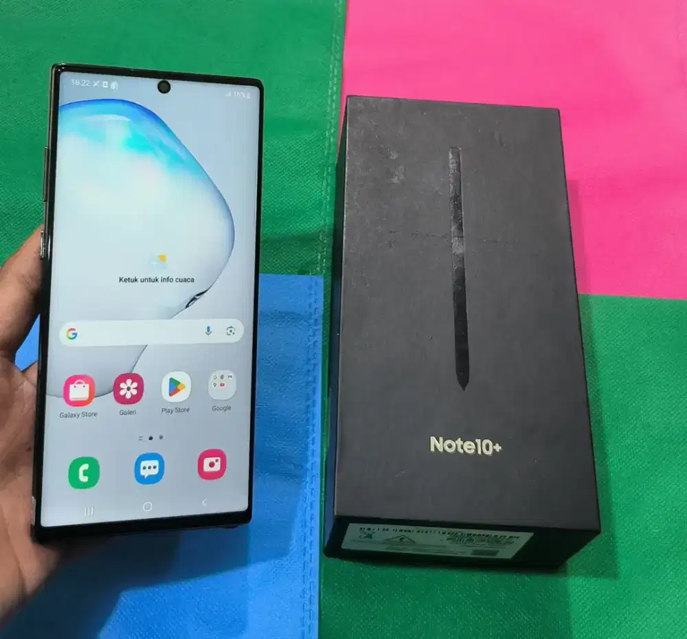 Samsung Note 10+ Ram 12/512gb
