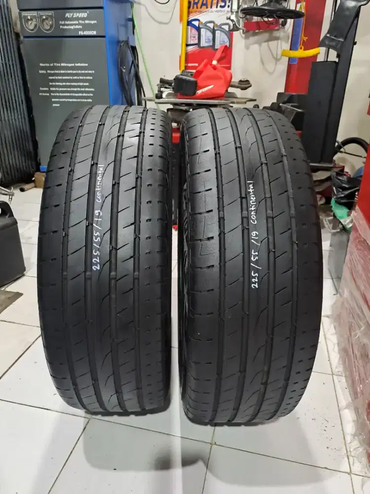Ban ukuran 225/55/19 continental harga tertera untuk 2pcs ban