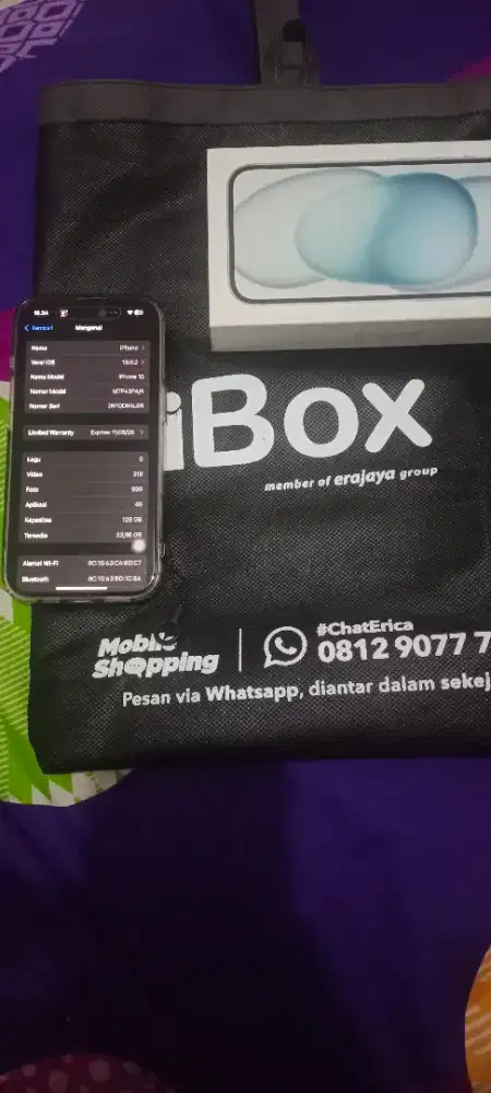 iPhone 15 ibox ex cewe bulan mei 2025