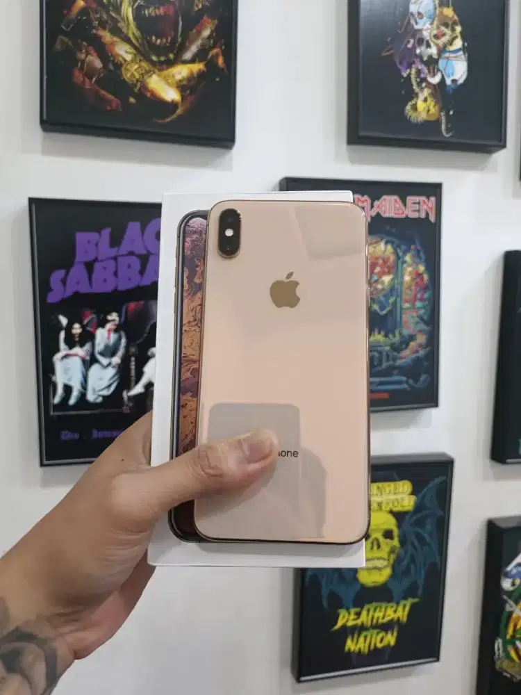 Iphone Xs Max 256GB Fullset Aktivasi Lama Aman