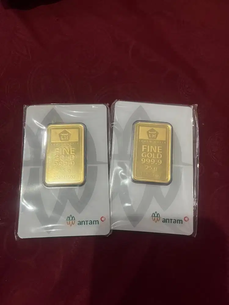 Emas Antam 25 gr