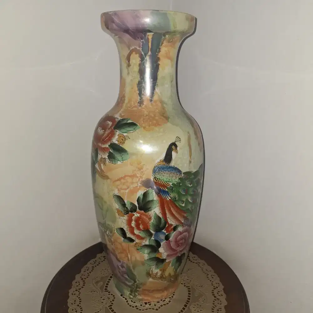 GUCI KERAMIK VINTAGE BESAR ASLI BATAM