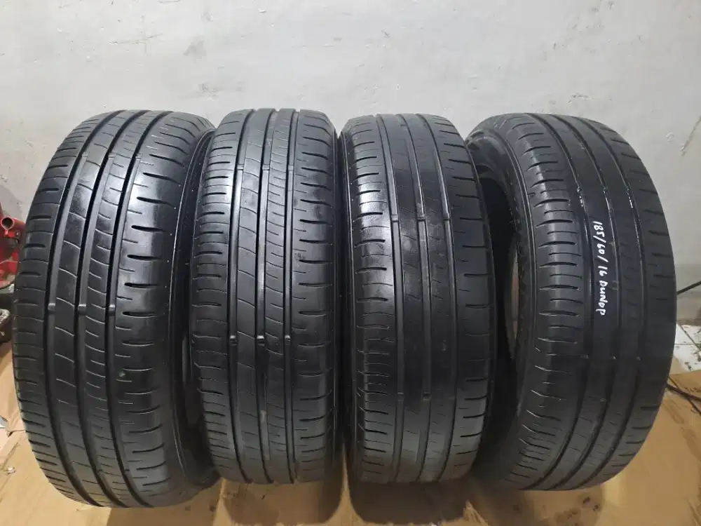 Ban ukuran 185/60/16 Dunlop sport touring harga tertera untuk 4pcs ban
