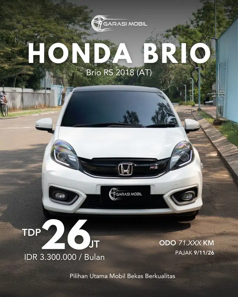 Honda Brio RS 2018 (AT)