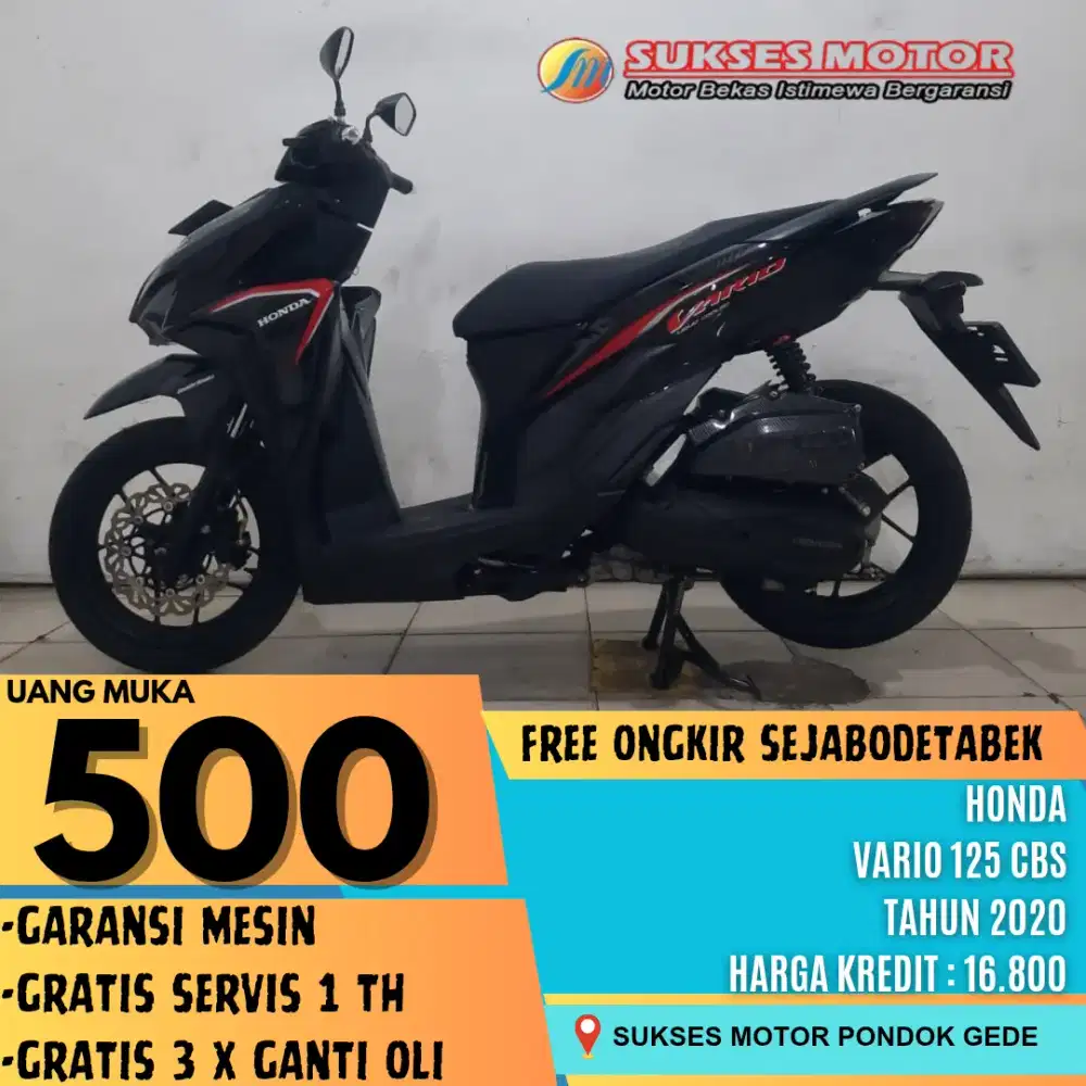 HONDA VARIO 125 CBS TAHUN 2020