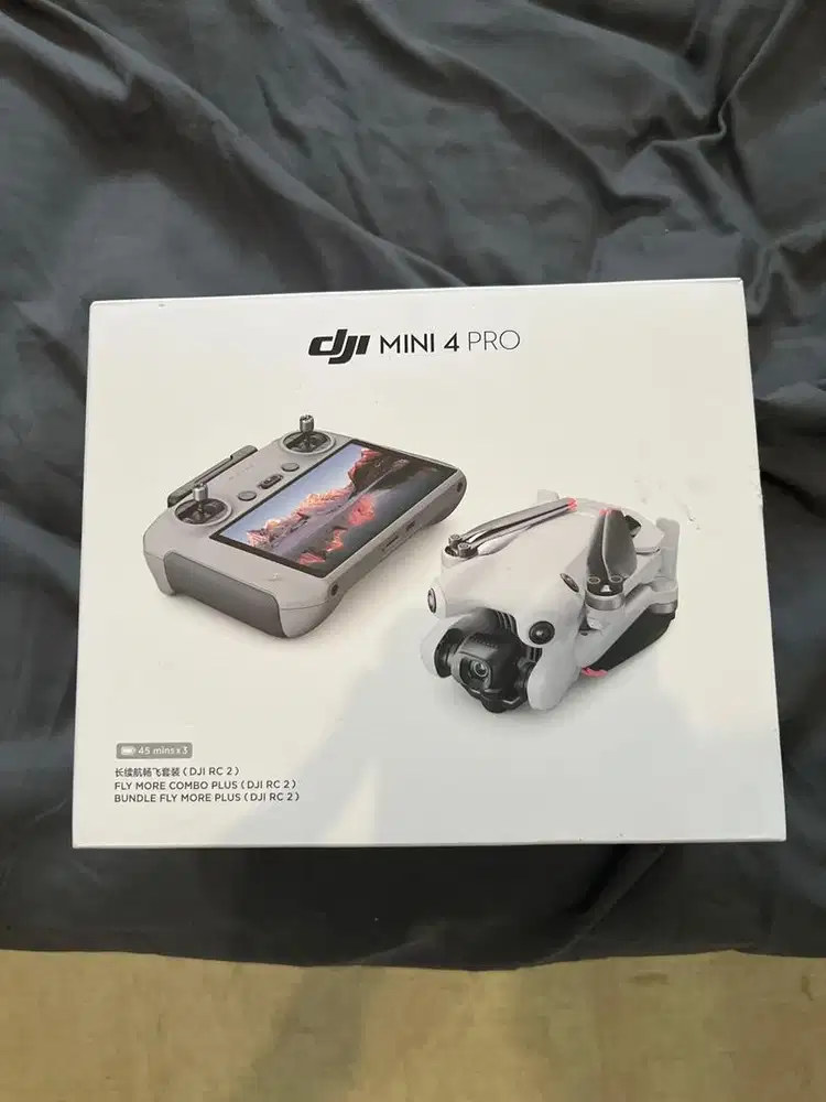 DJI MINI 4 PRO FLY MORE COMBO BARU