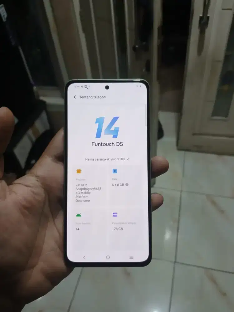 Vivo y100 8/128 fulset