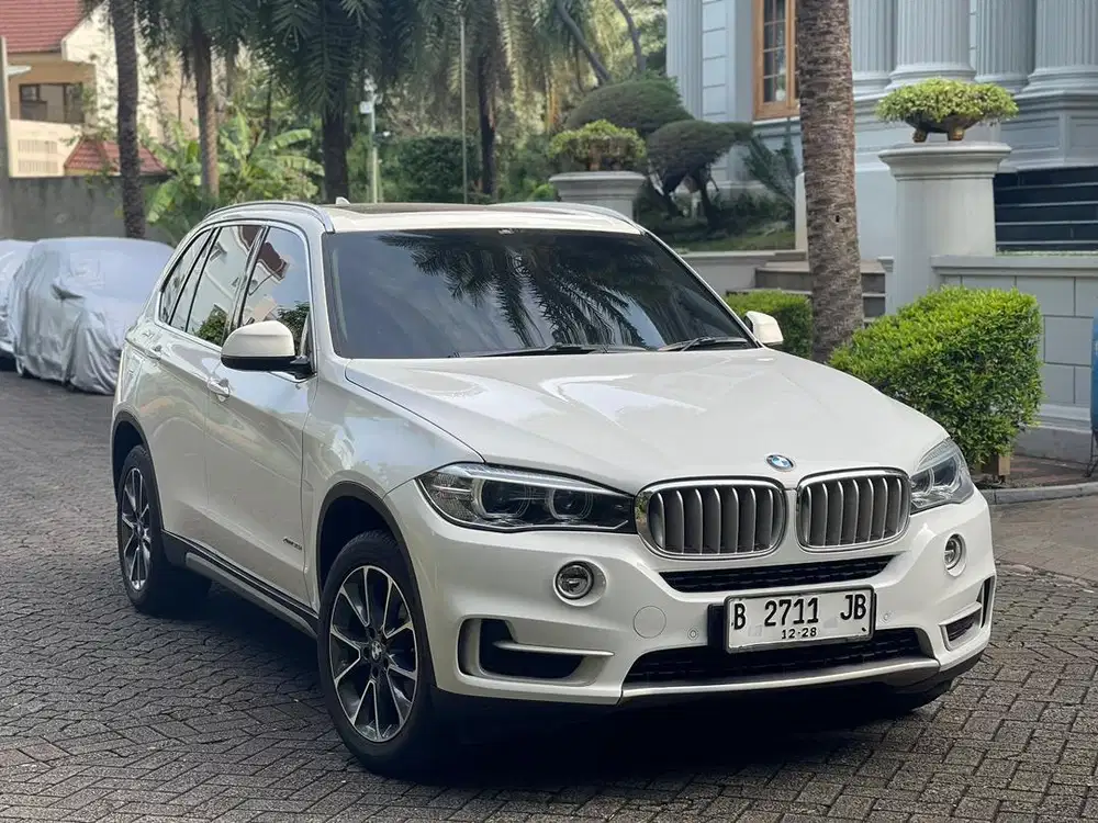 (Cash) BMW X5 xDrive35i xLine 2018 Putih Km46rb Asli Record Pajak12/25
