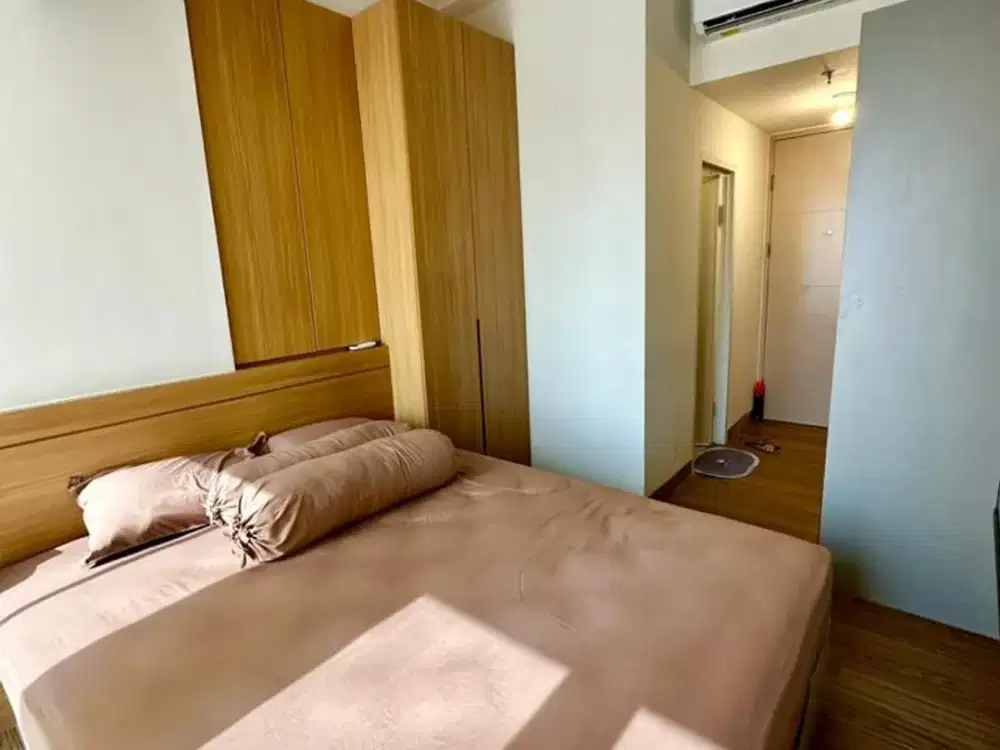 DISEWAKAN APARTMENT TOKYO RIVERSIDE STUDIO FURNISH (no water heater) Harga 22 jt/thn