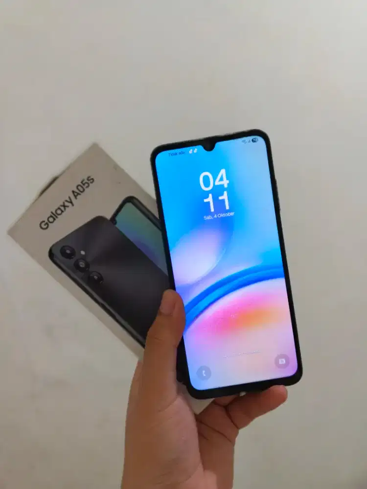 Samsung A05S 6/128 fullset hitam