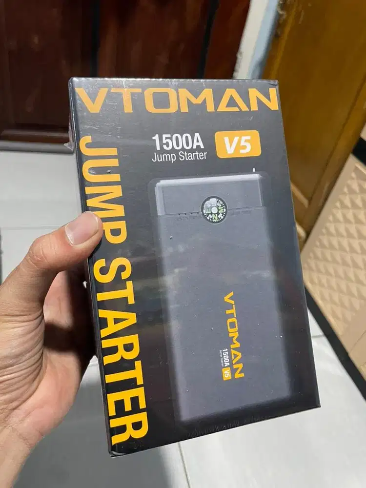 Vtoman V5 Powerbank jumper aki 6000mAh