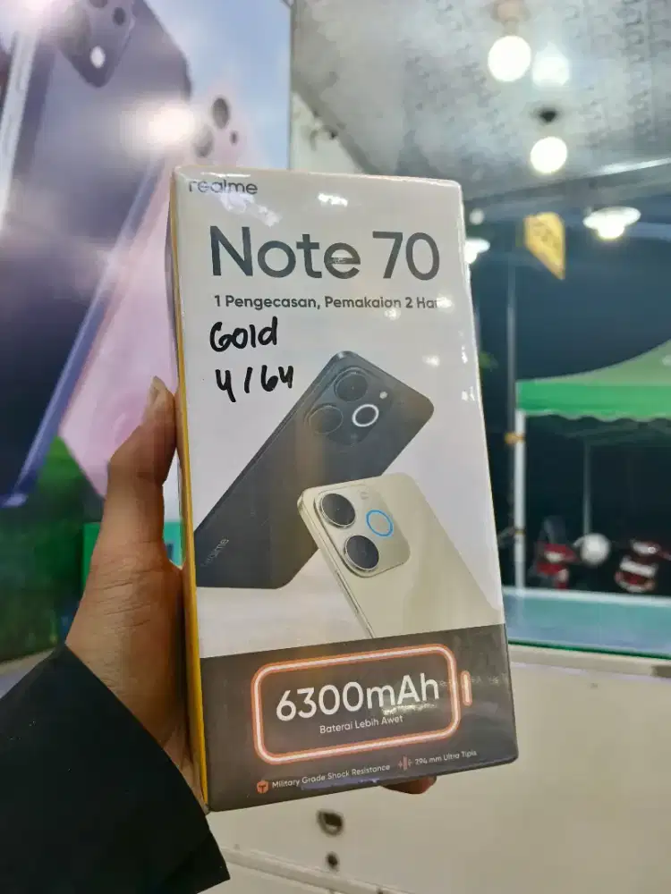 Realme note 70 ram 4/64Gb