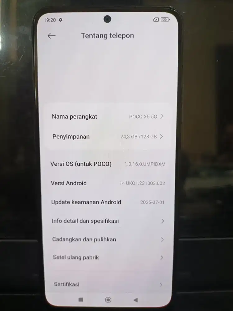 Poco X5 5G 6/128 + charger