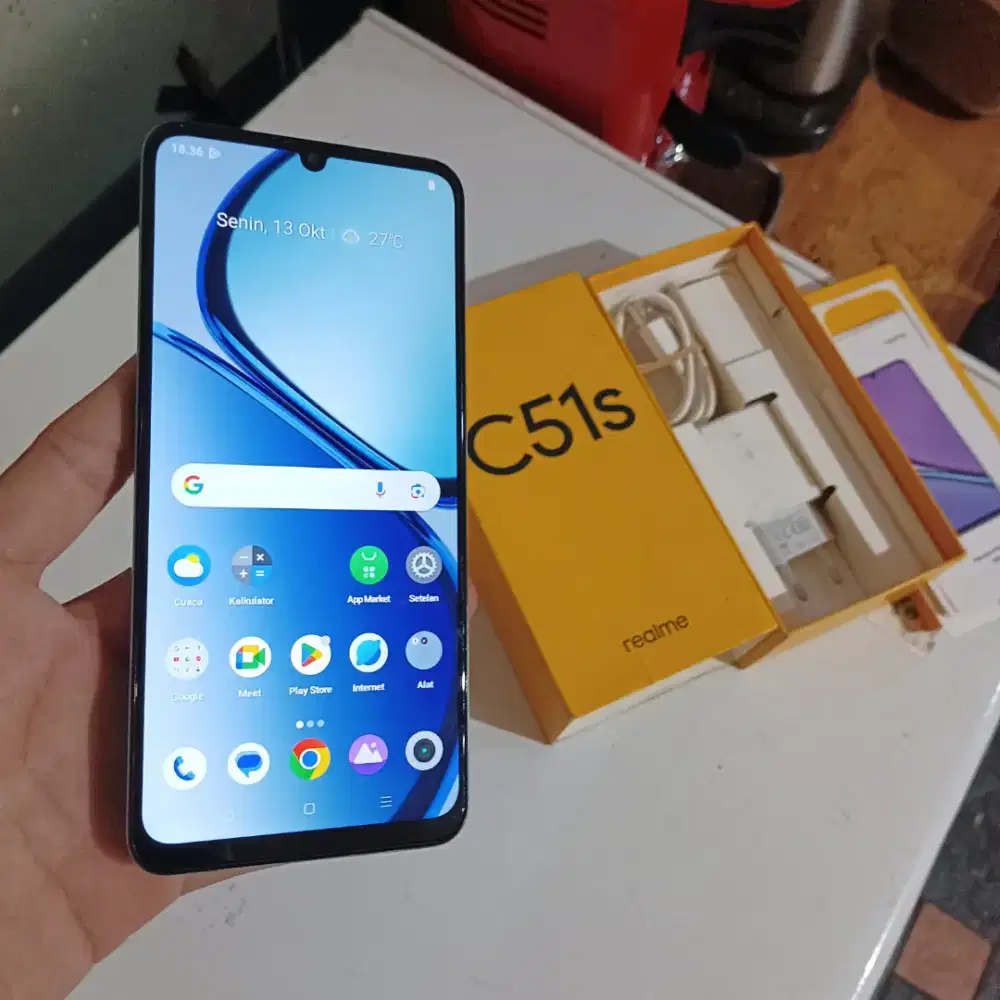 Realme c51s 6/128 Fullshet ori segel
