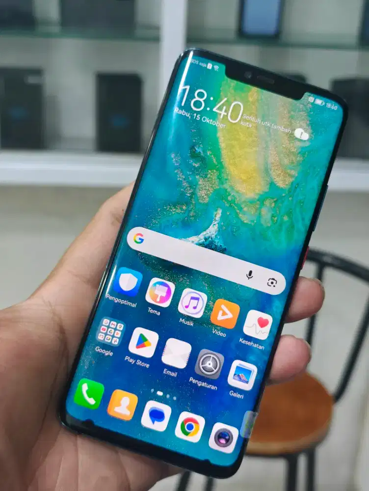 Huawei mate 20 pro 6/128GB lcd ada tai lalat kecil