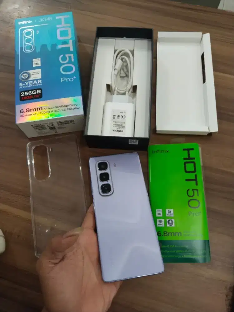Infinix Hot 50pro+ ram 8/256 seken murah dan lengkap