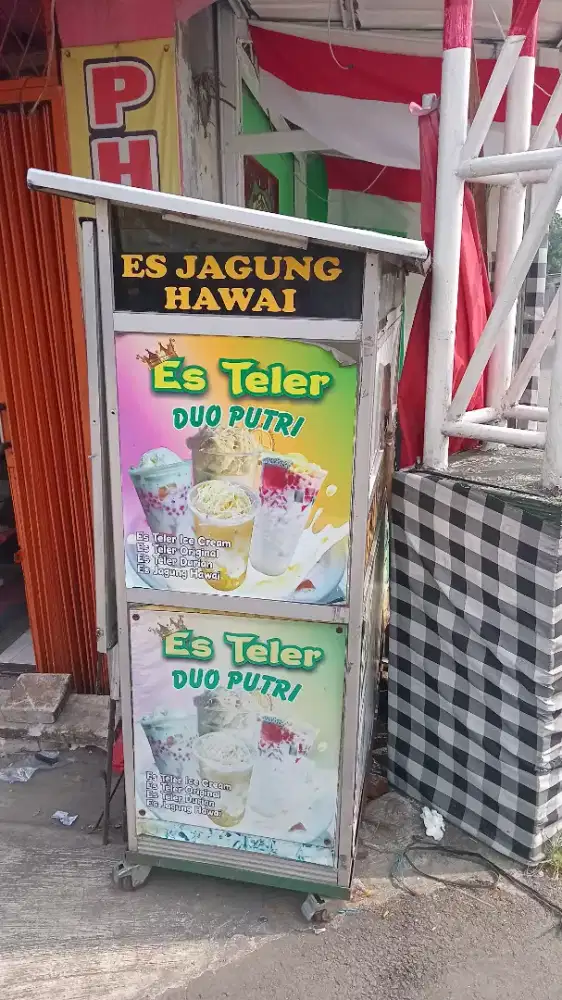Grobak bekas Es Teler