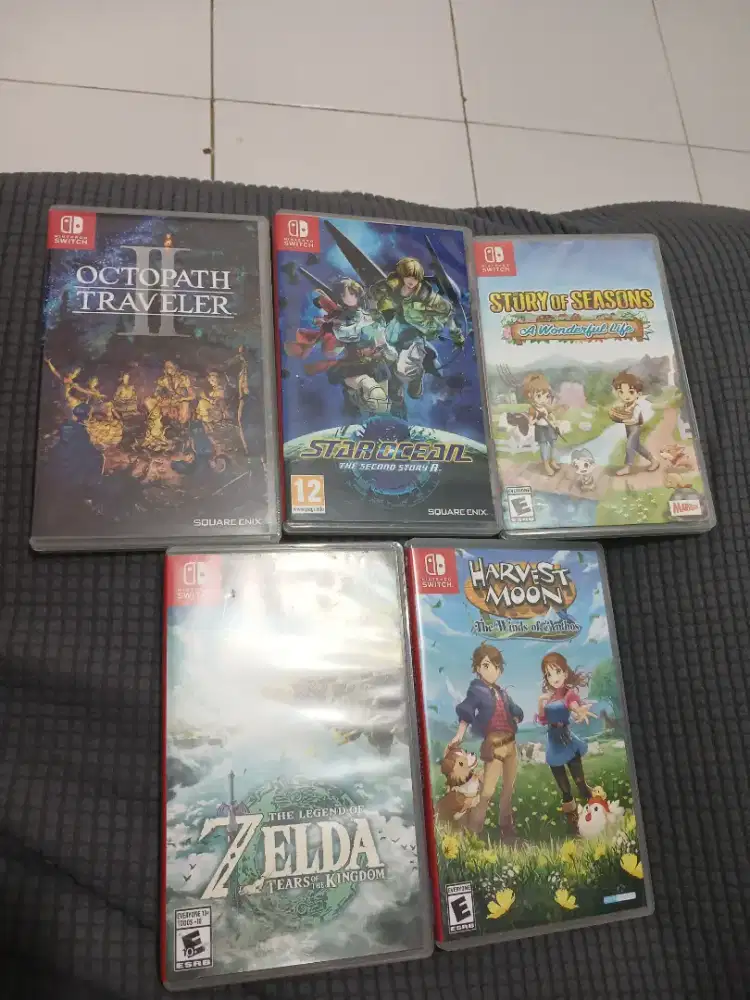 Cartridge game switch bekas