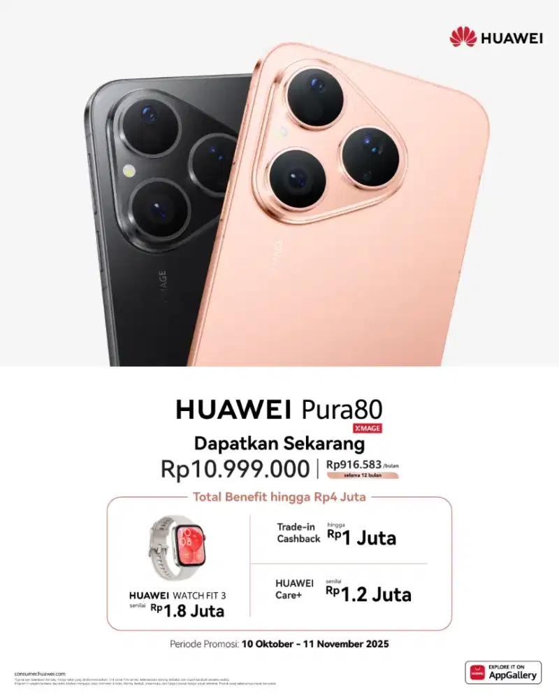 HUAWEI PURA 80 READY STOCK