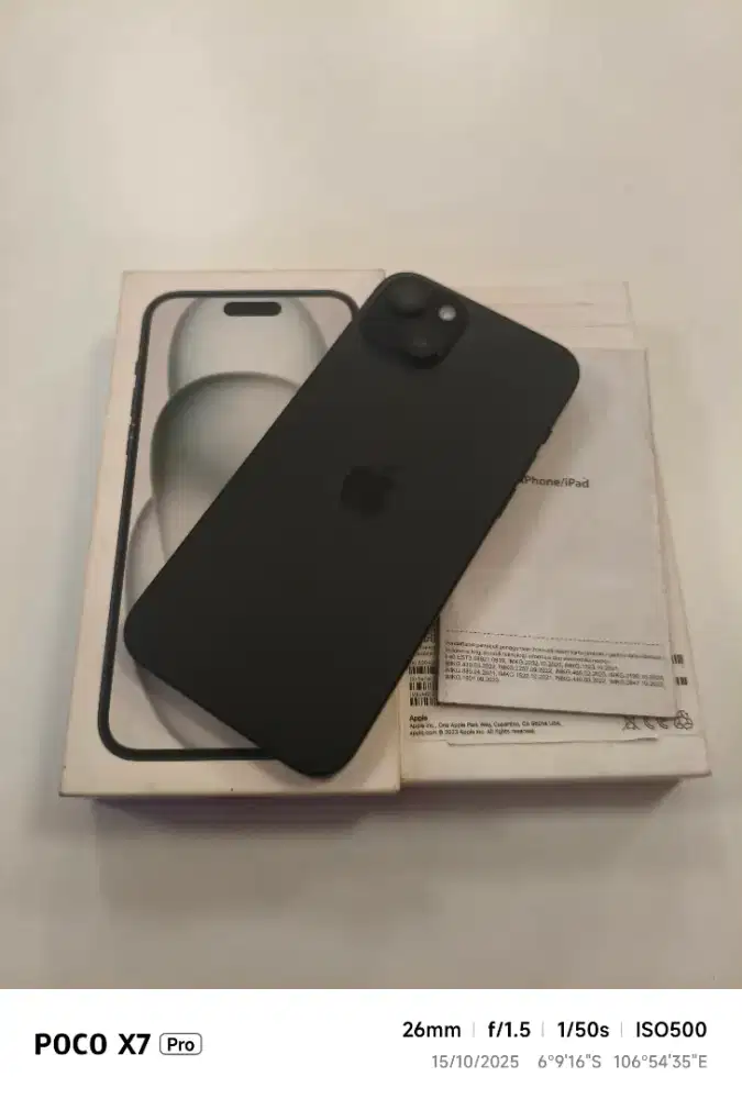 Iphone 15 plus 128gb ibox