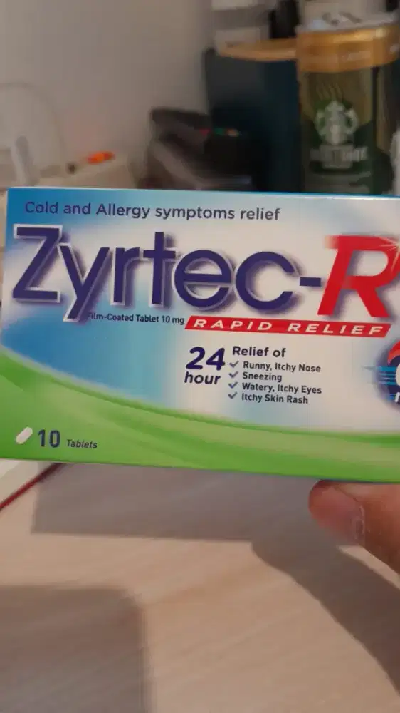 Obat alergi zrytec