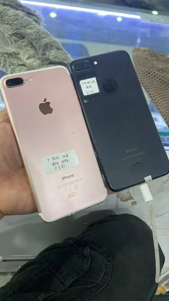 IPHONE 7 PLUS 128 GB RESMI INDO FULLSET