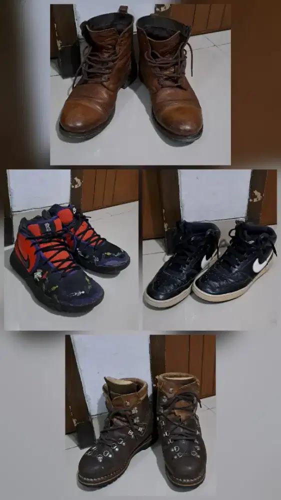 Cuci Kamar , sepatu sz 42 .