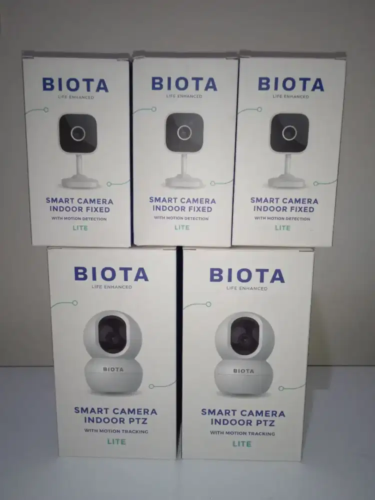 Paket SMART CCTV BIOTA (Indoor PTZ Lite & Indoor Fixed Lite)